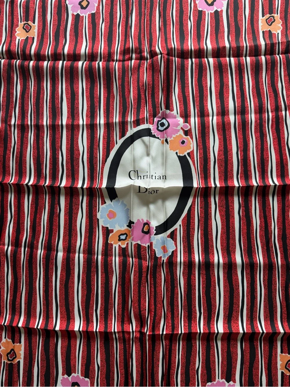 CHRISTIAN DIOR Silk Scarf NWT